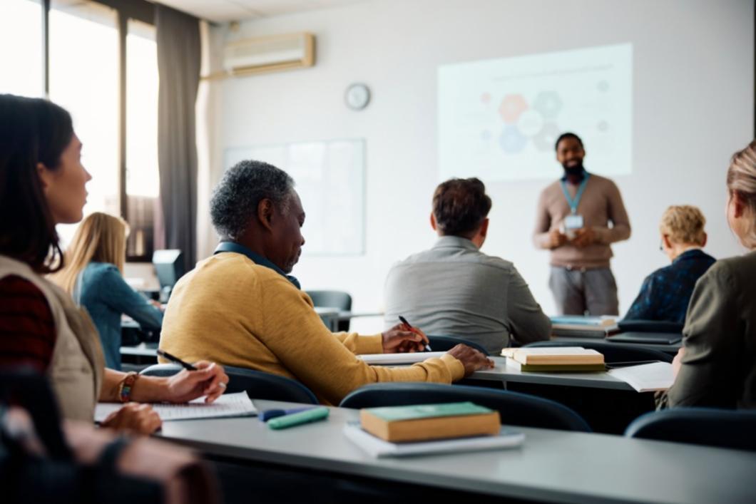 Interactive learning session